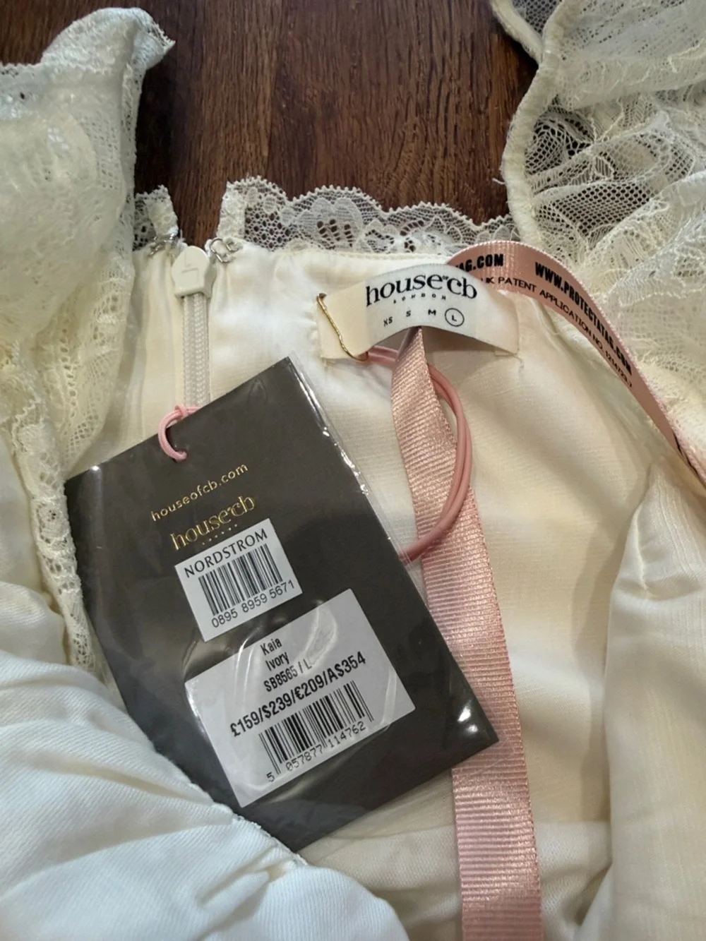 New House Of Cb Kaia A-Line Mini Dress - Picture 4 of 5